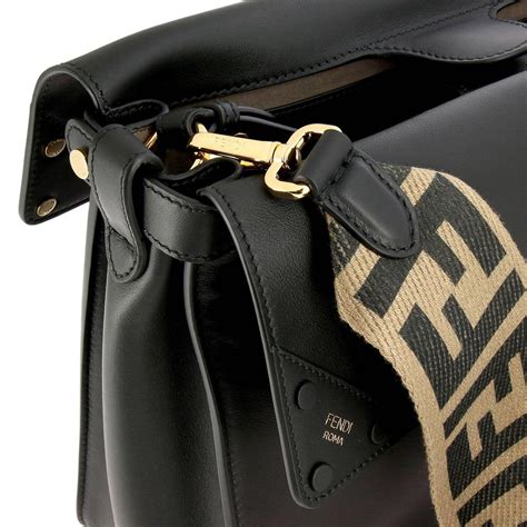 fendi black suede bag|fendi black crossbody bag.